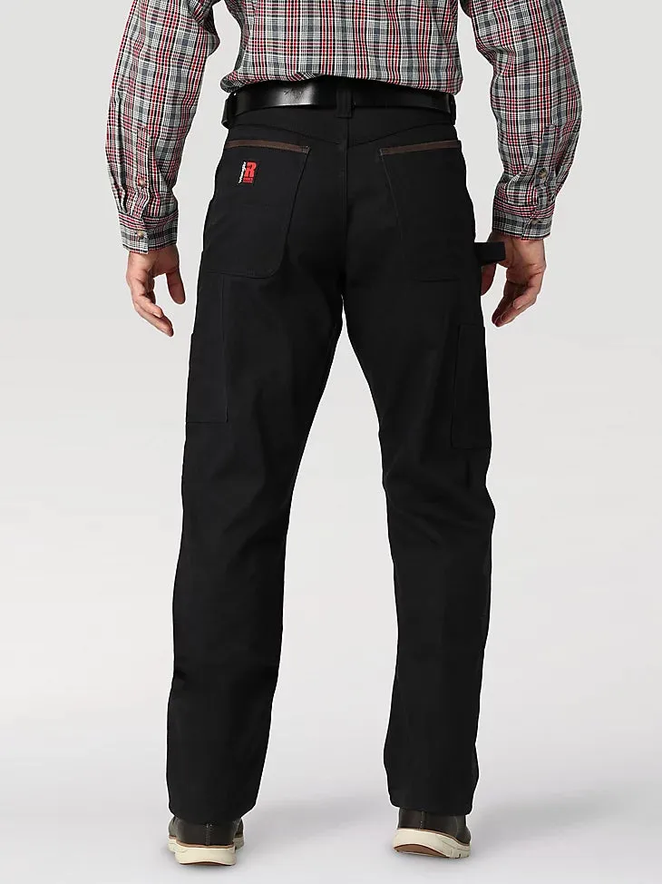 Wrangler® RIGGS® Men's Relaxed Fit Utility Pant_Jet Black Wrangler Clothing
