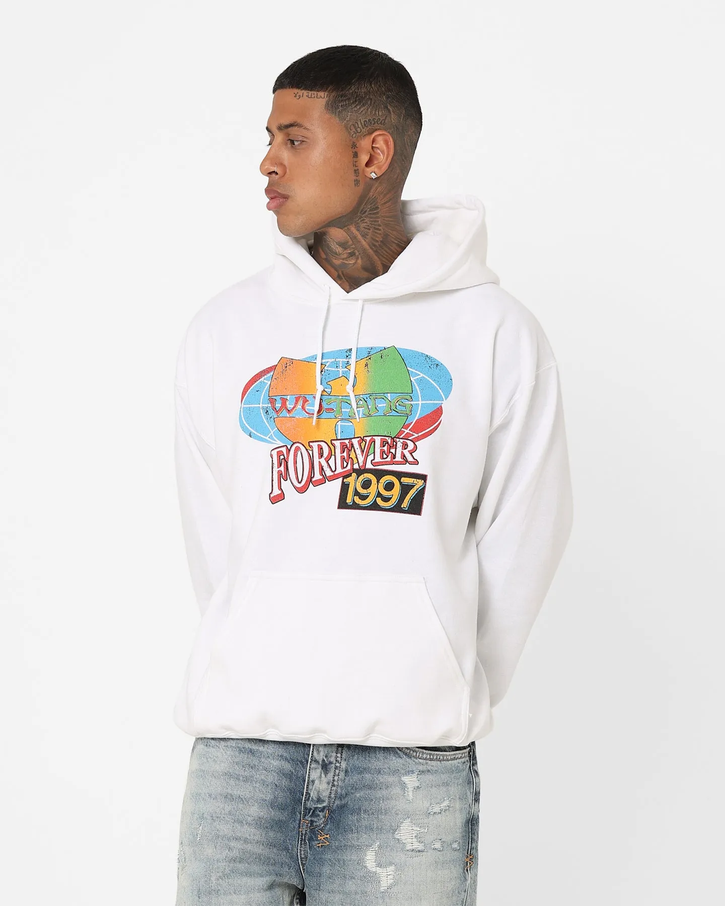 Wu Tang Brand Limited Forever 1997 Hoodie White