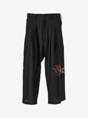 YOHJI YAMAMOTO POUR HOMME - Men Pt Wide Pants Clothing_yohji-yamamoto