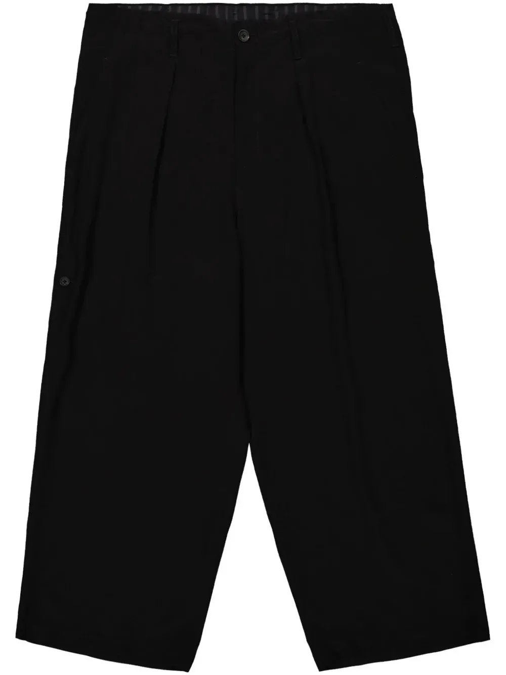 YOHJI YAMAMOTO POUR HOMME - Men Silk Coin Pocket Pant Clothing_yohji-yamamoto