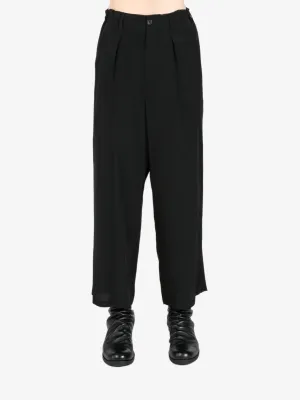 YOHJI YAMAMOTO POUR HOMME - Men Silk Coin Pocket Pant Clothing_yohji-yamamoto