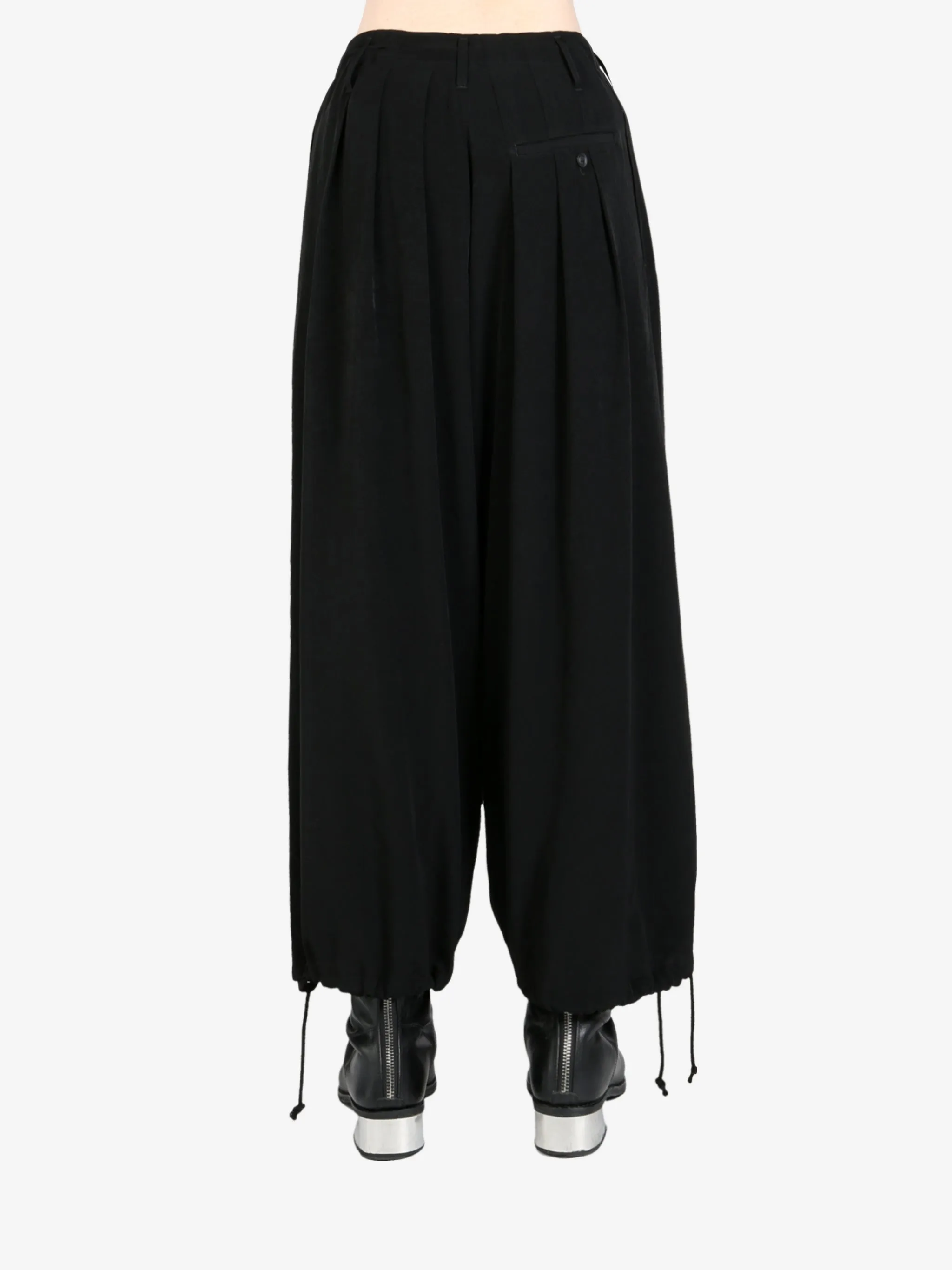 YOHJI YAMAMOTO POUR HOMME - Men Slim Balloon Pants Clothing_yohji-yamamoto