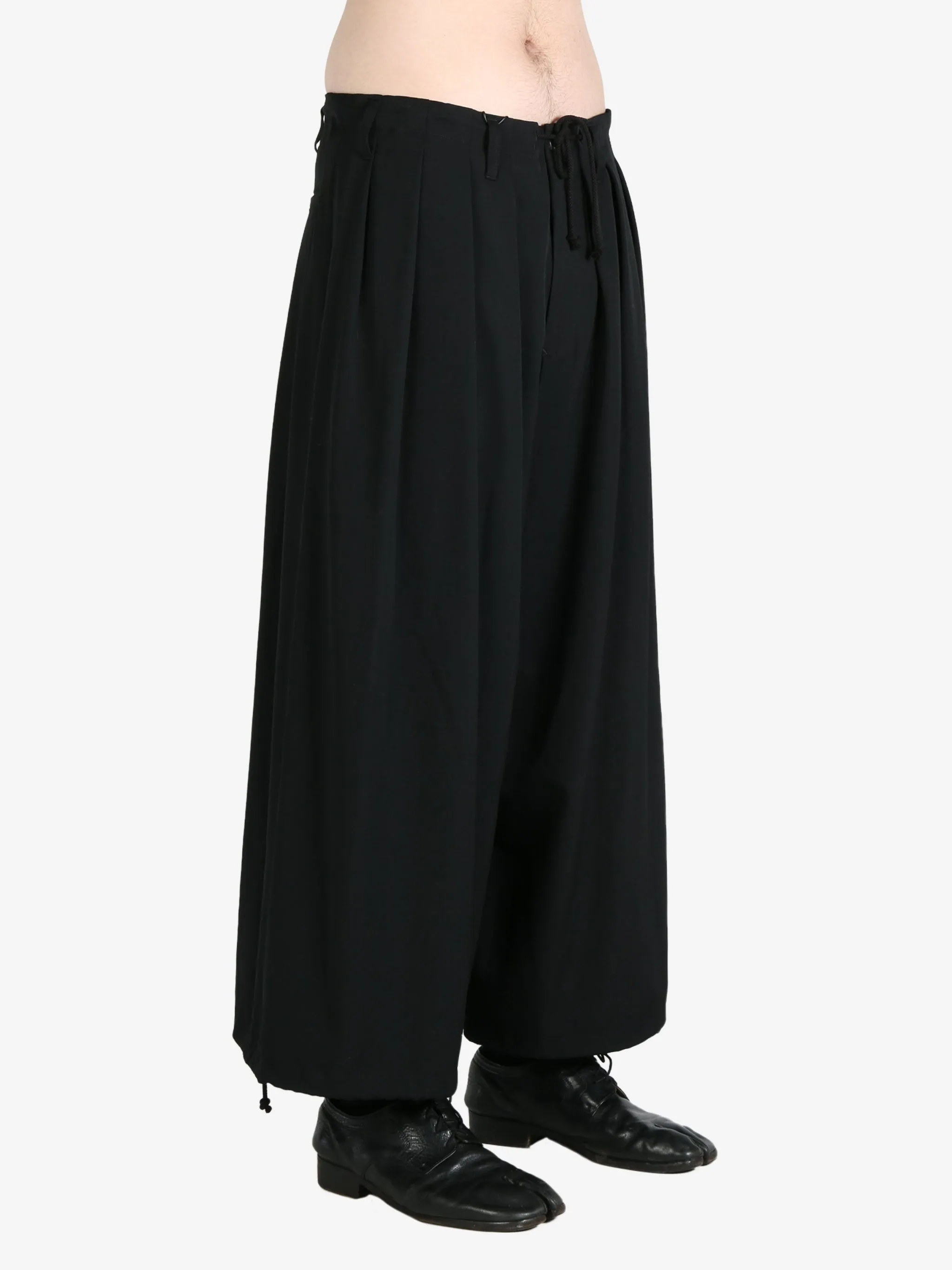 YOHJI YAMAMOTO POUR HOMME - Men Standard Ballon Pants Clothing_yohji-yamamoto