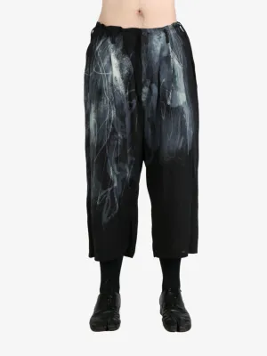 YOHJI YAMAMOTO POUR HOMME - Men Tucked Seam Pants Clothing_yohji-yamamoto